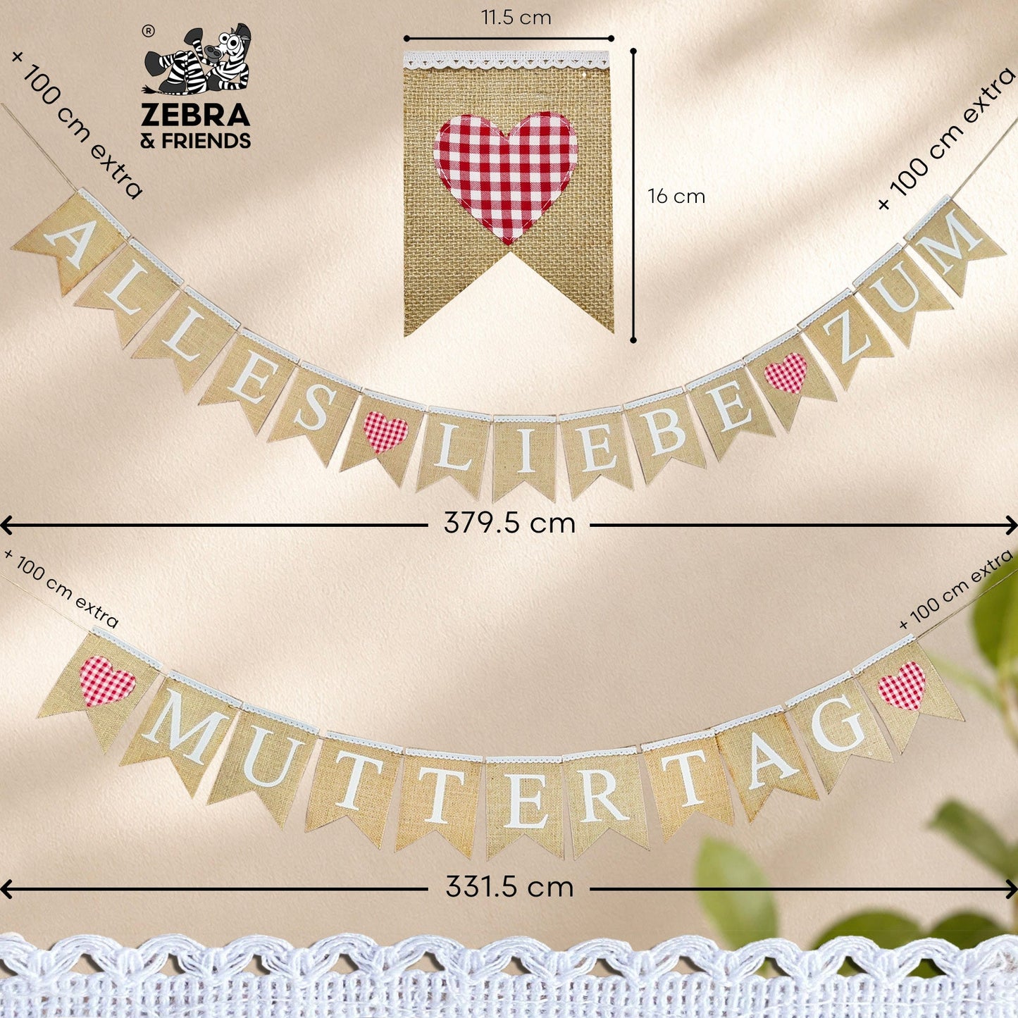 6450 Muttertag banner - Ze-line collection