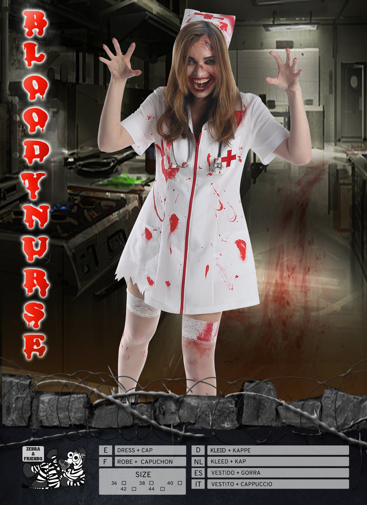 1243 Bloody nurse - Horror factory collection