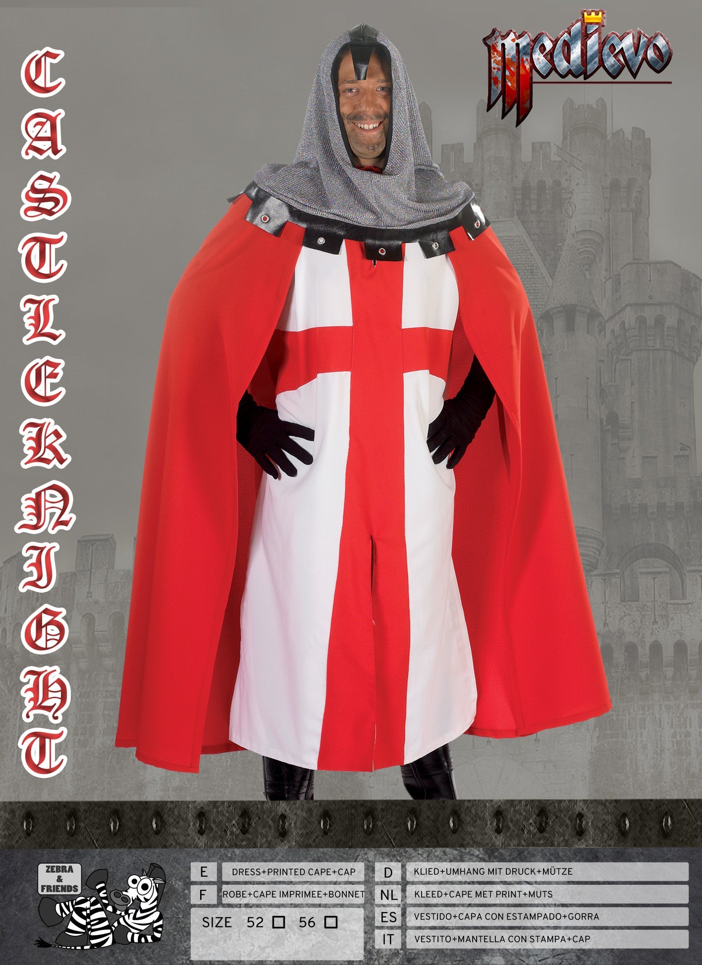 1077 Castle knight - Medieval collection