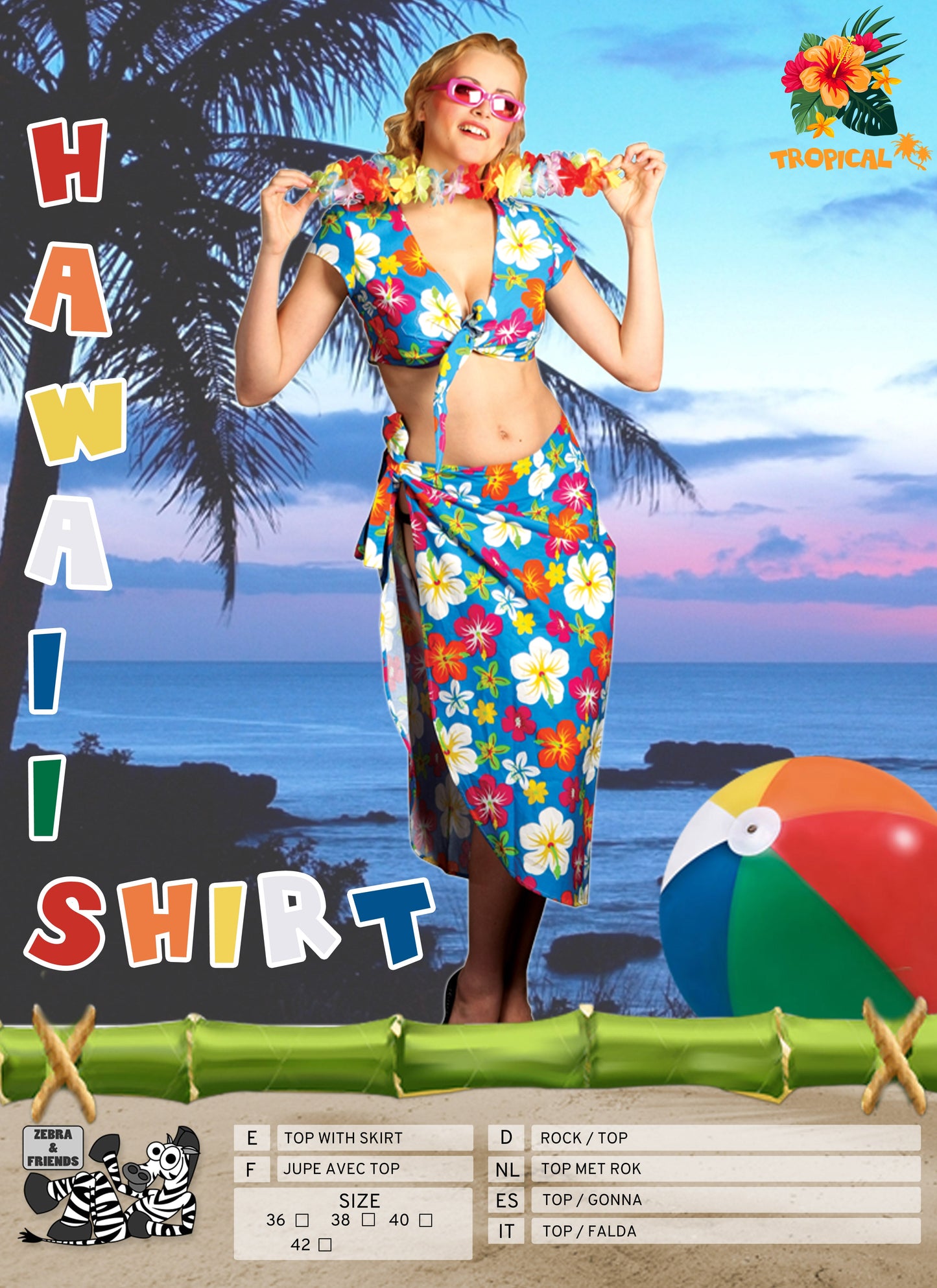 1109 Tropical beauty - Tropical dreams collection