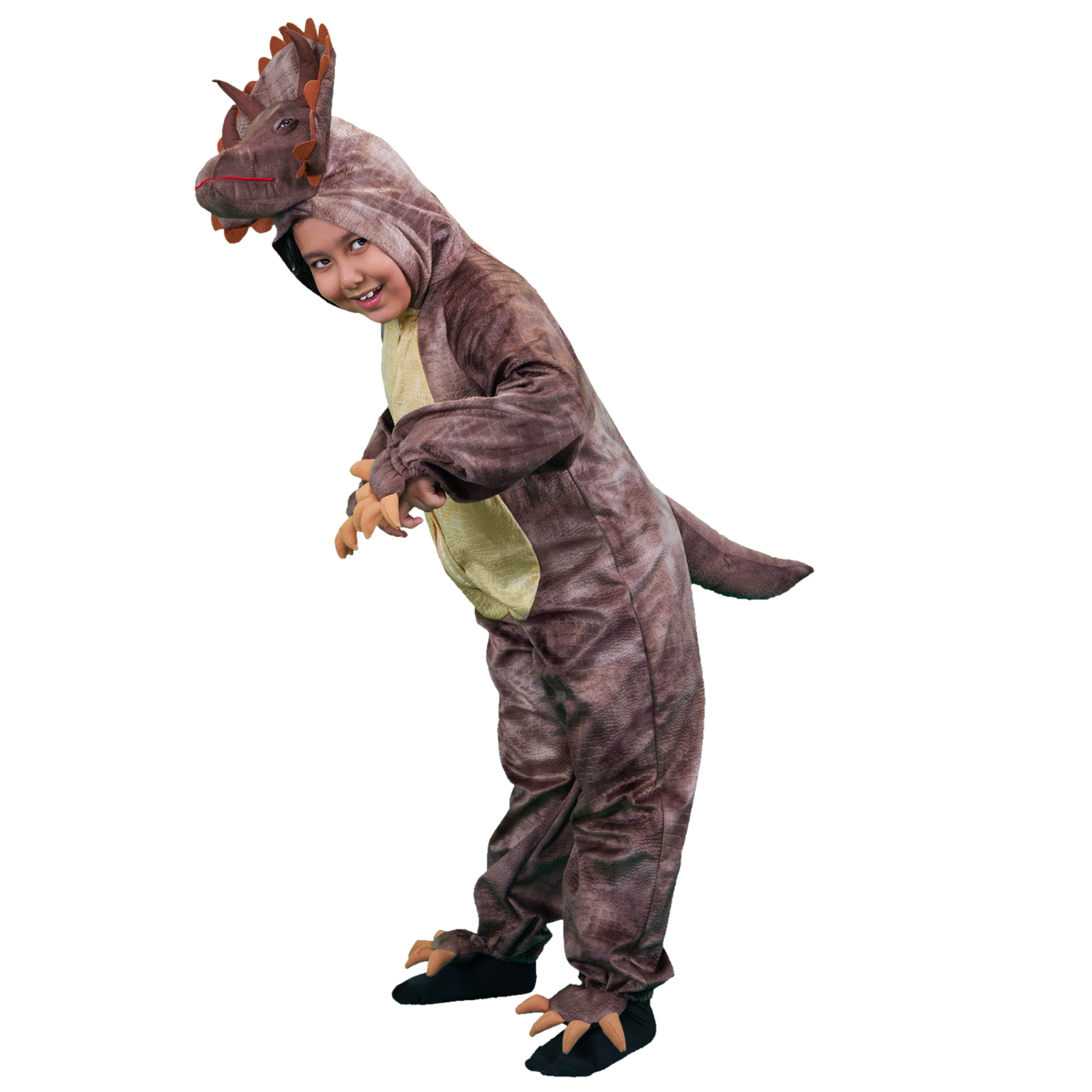 1526 Triceratops jumpsuit - Jungle Theme collection