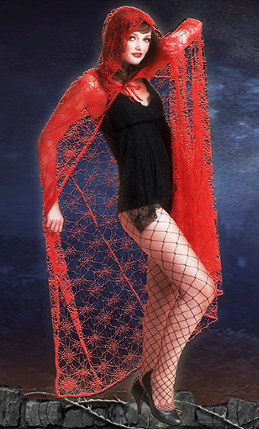 1002/4 Midnight cape red - The horror factory collection