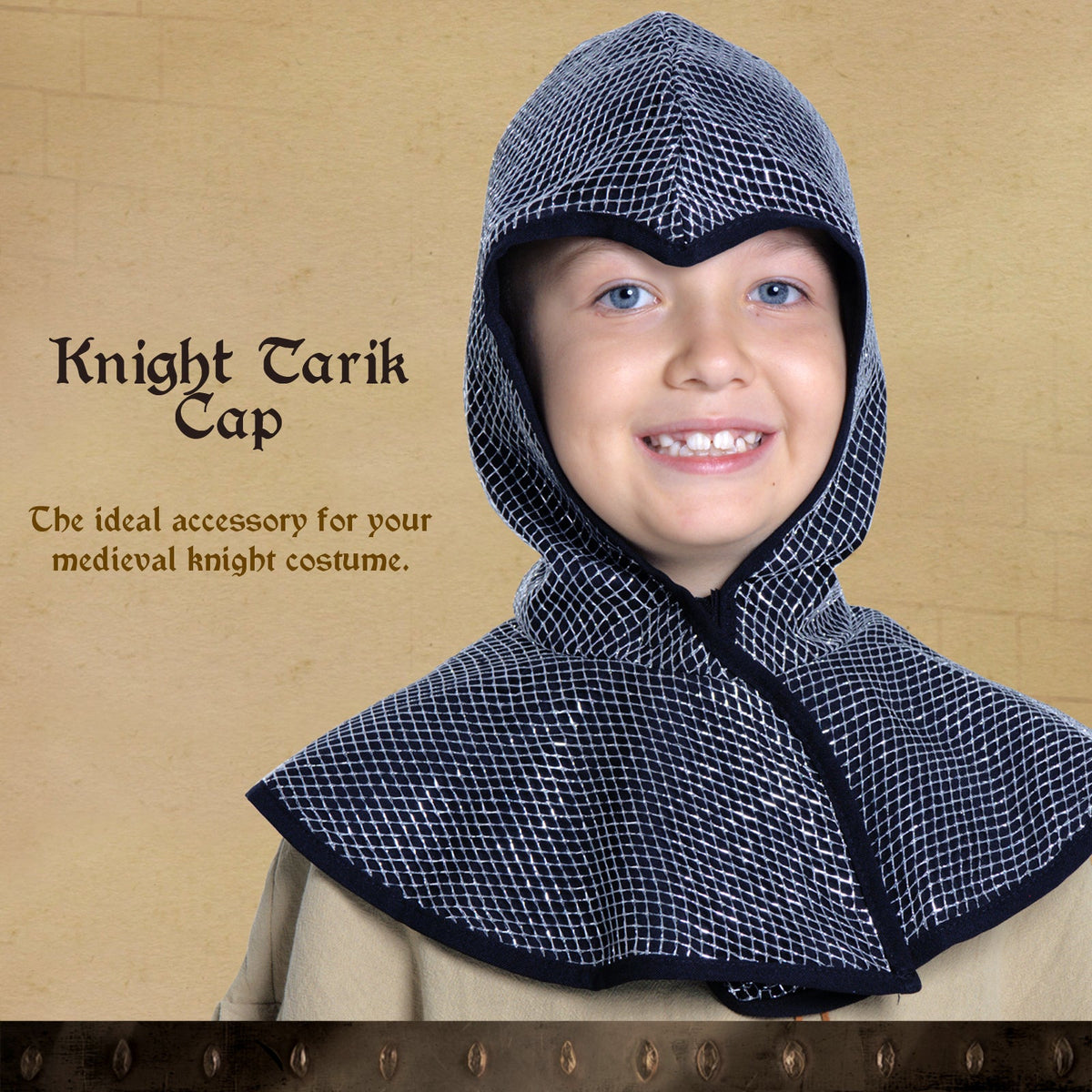 3721 Knight Tarik Cap Child - Medieval collection