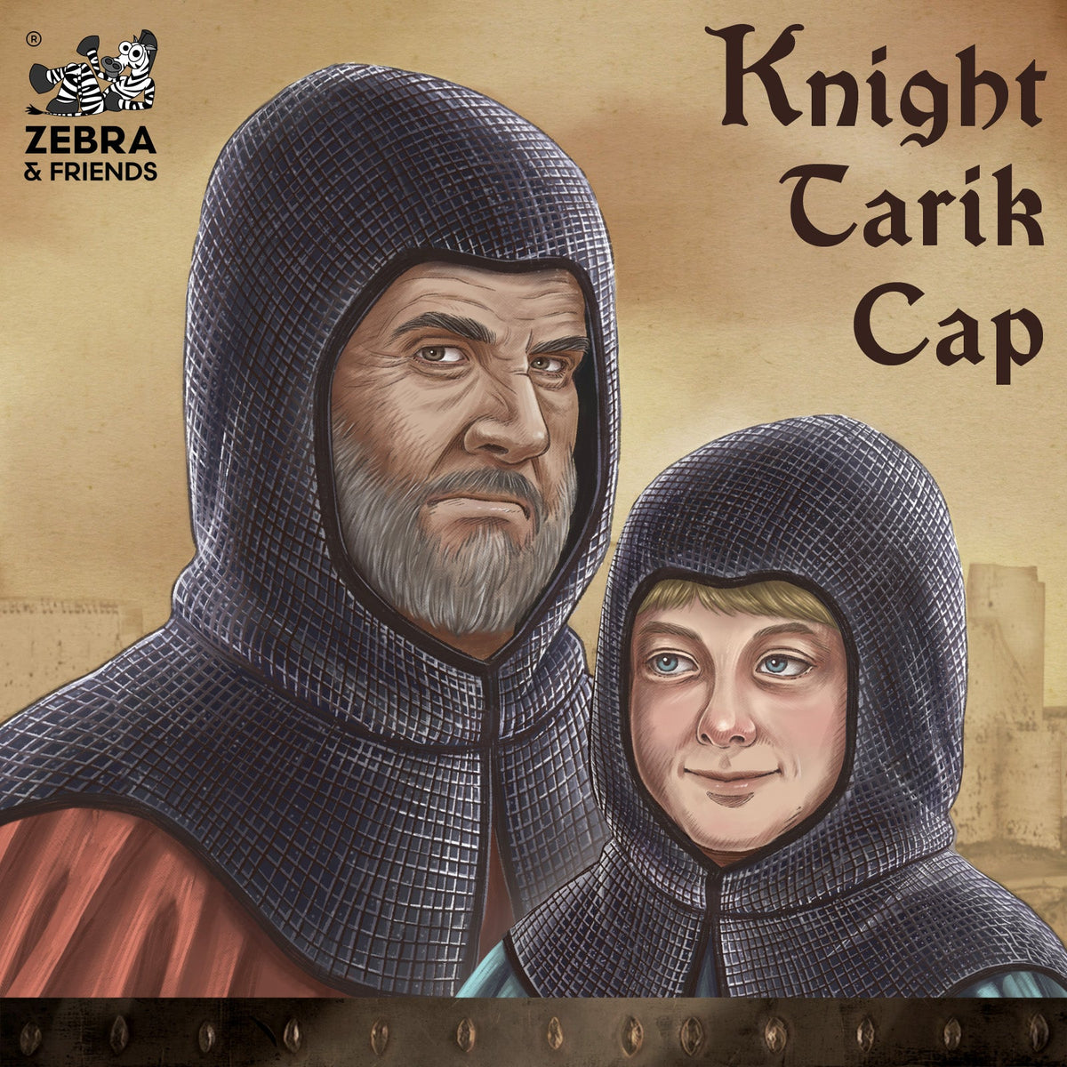 3722 Knight Tarik Cap Adult - Medieval collection