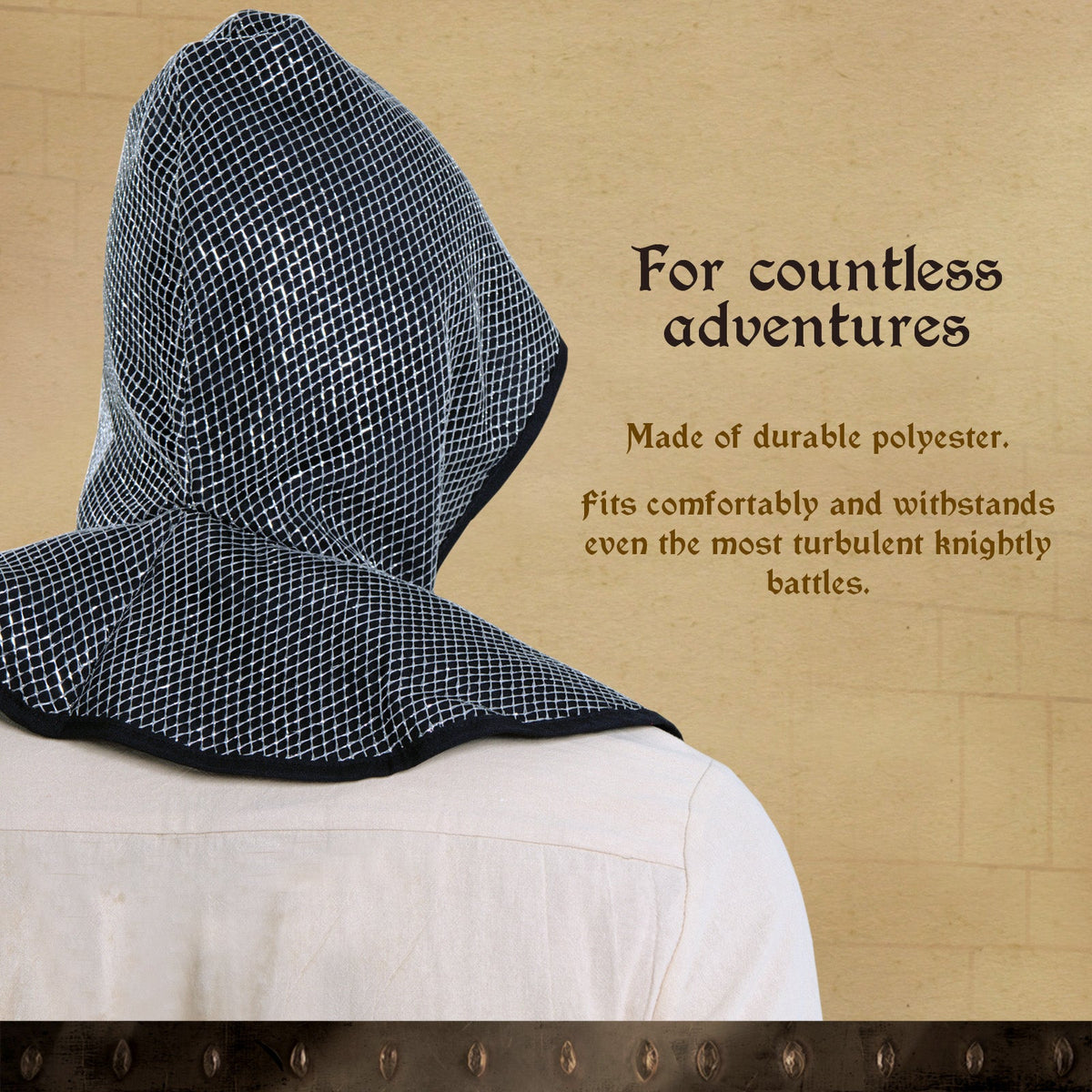 3722 Knight Tarik Cap Adult - Medieval collection