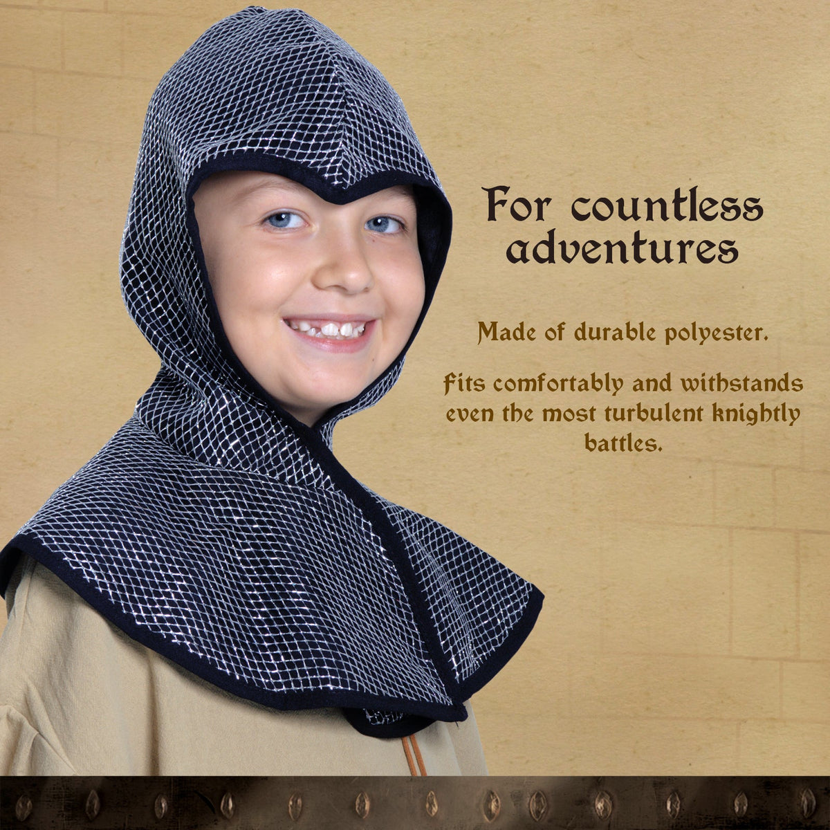 3721 Knight Tarik Cap Child - Medieval collection