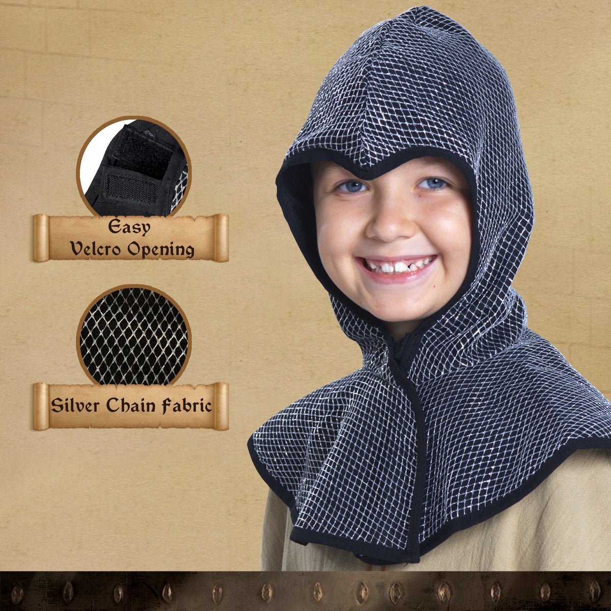 3721 Knight Tarik Cap Child - Medieval collection