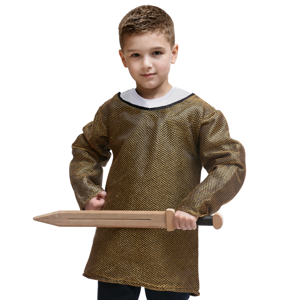 1806 Knight shirt gold  - Medieval collection