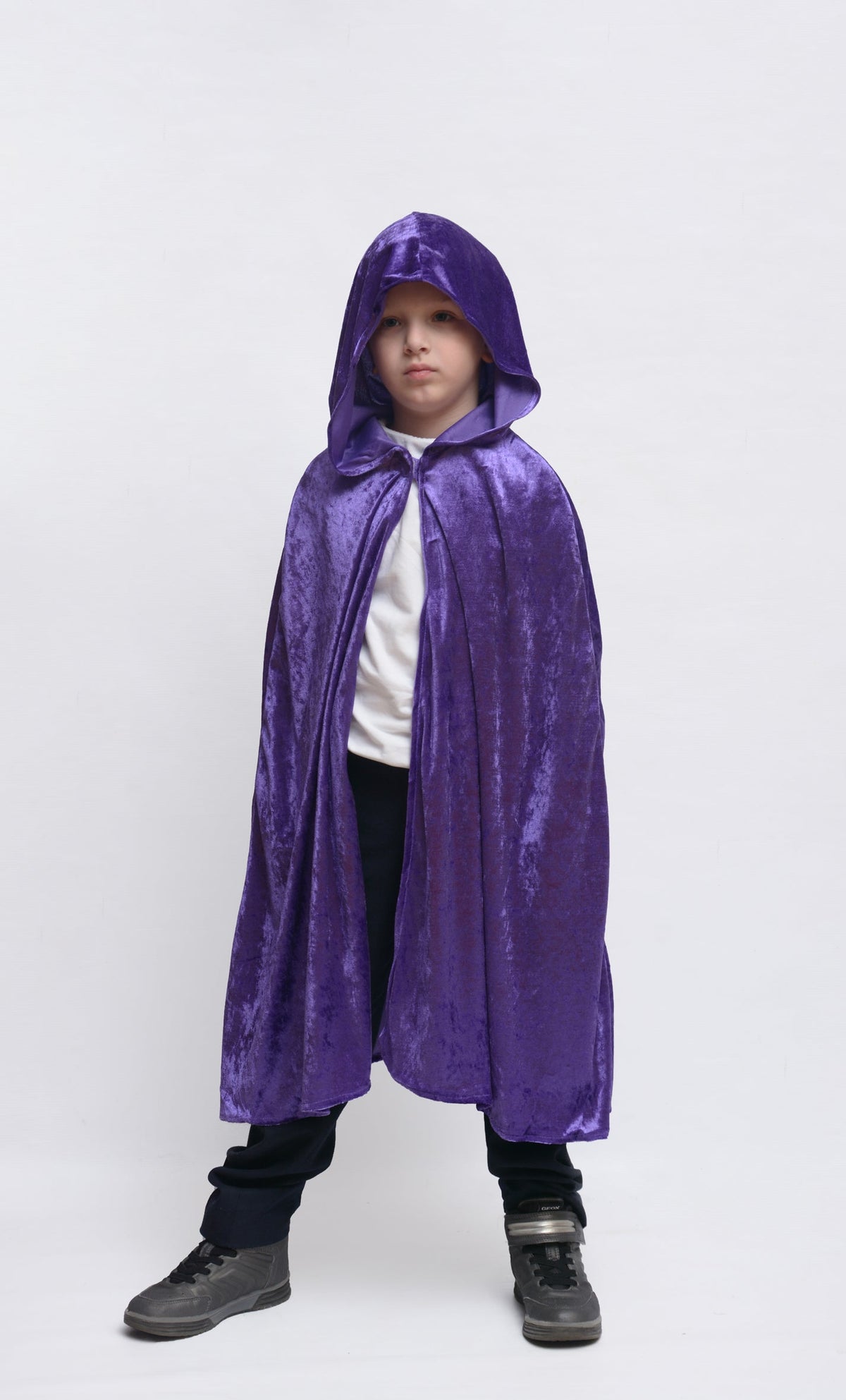 1506/2  Hooded cape purple - Medieval collection