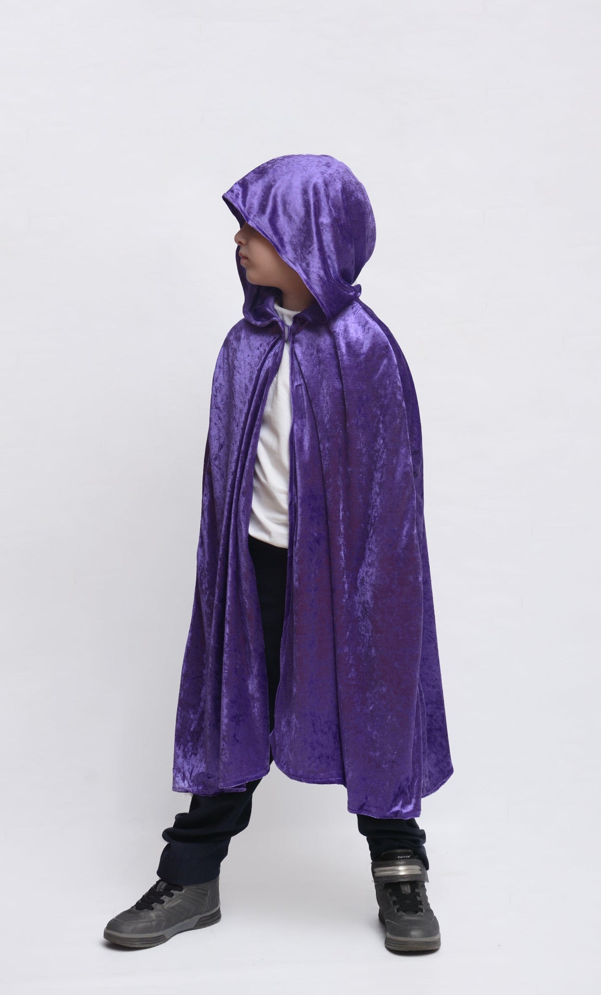 1506/2  Hooded cape purple - Medieval collection