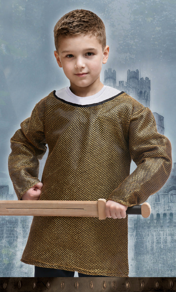 1806 Knight shirt gold  - Medieval collection