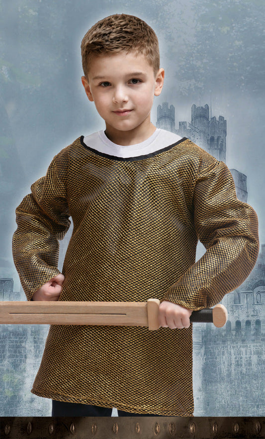 1806 Knight shirt gold  - Medieval collection