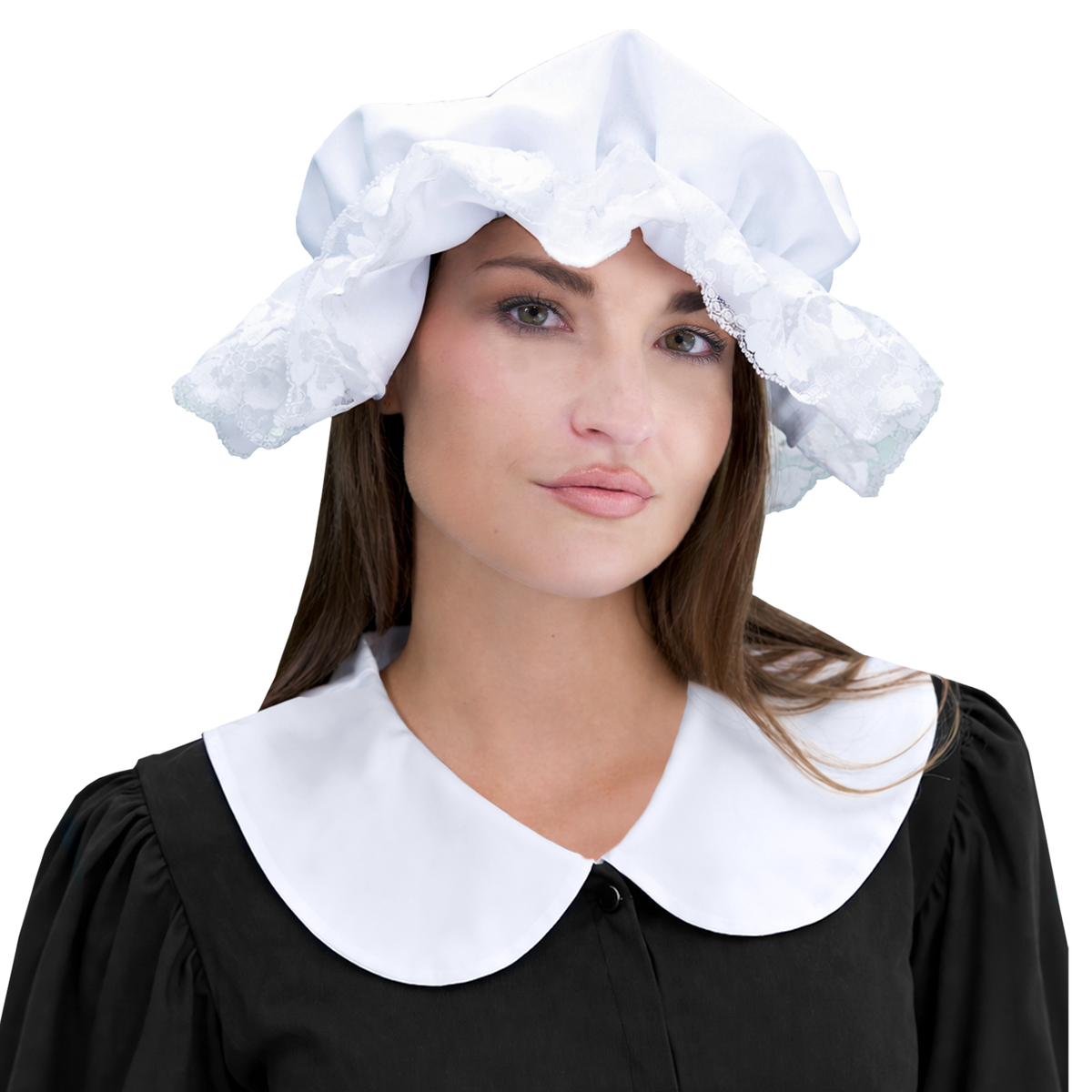3772 Mob Cap -100% Cotton — Medieval collection
